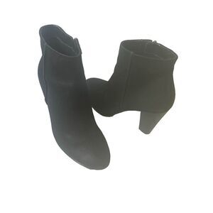 Ecco Black Heeled Boots